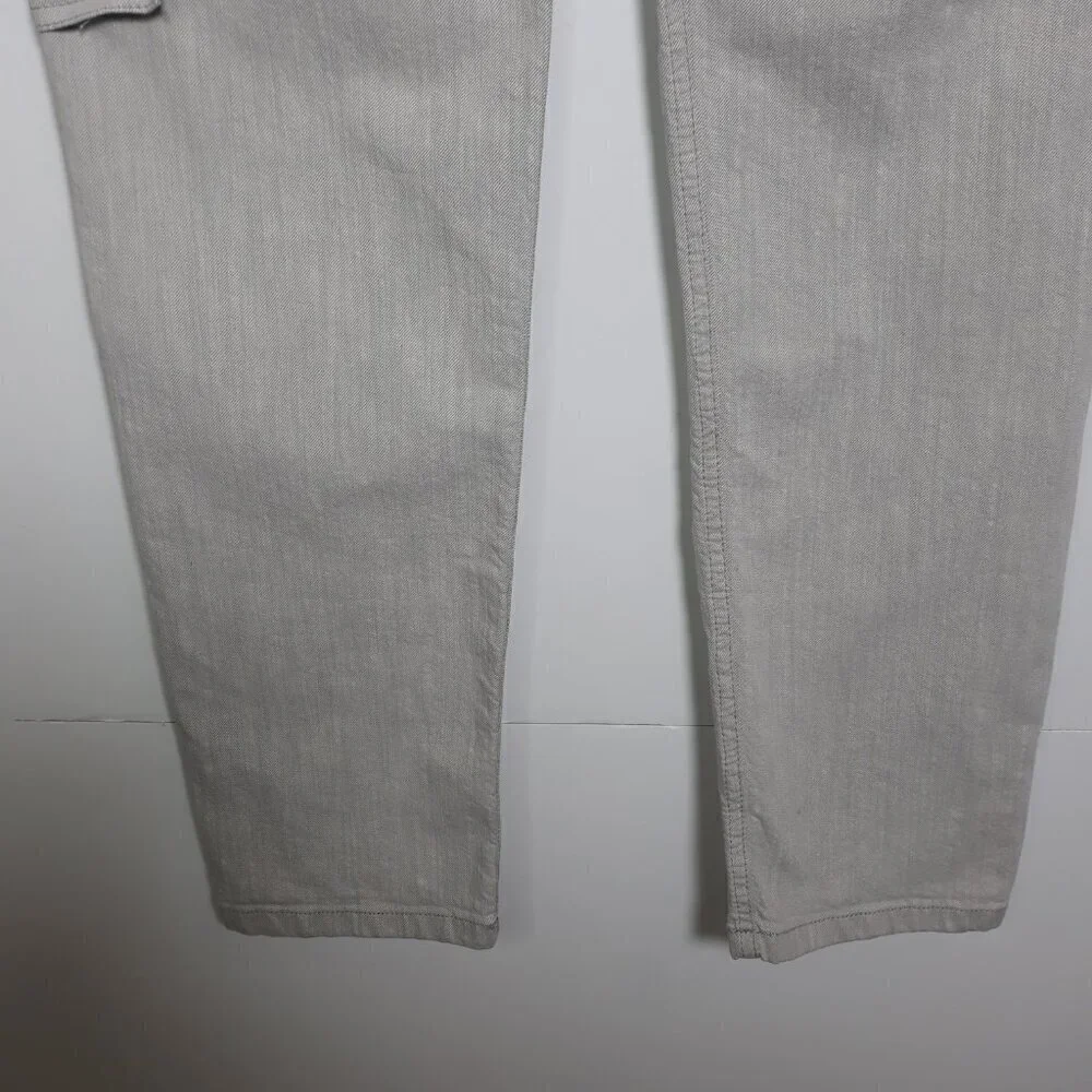 Theory Baratini Wordly Ankle Cargo Mid-Rise Jeans 10 Utility Gorpcore